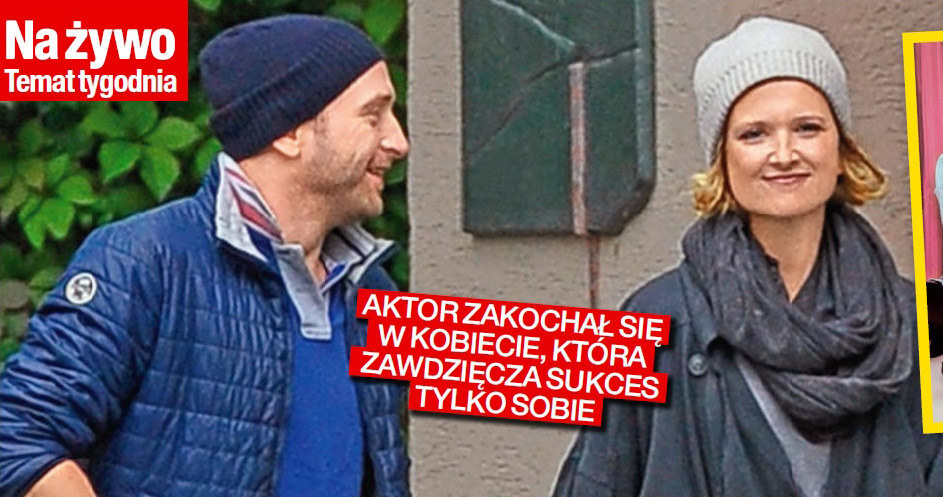 Borys Szyc i Justyna Jeger-Nagłowska /Na żywo