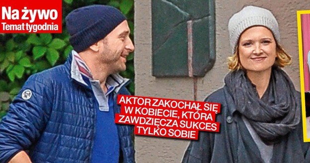 Borys Szyc i Justyna Jeger-Nagłowska /Na żywo