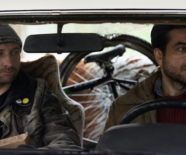 Borys Szyc i Marcin Dorociński w scenie z filmu "Serce, Serduszko"