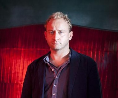 Borys Szyc na planie "Kaca Wawa"