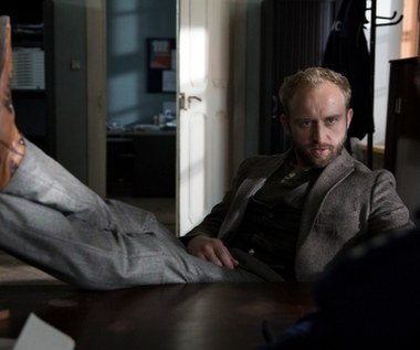 Borys Szyc w scenie z filmu "Pokot"