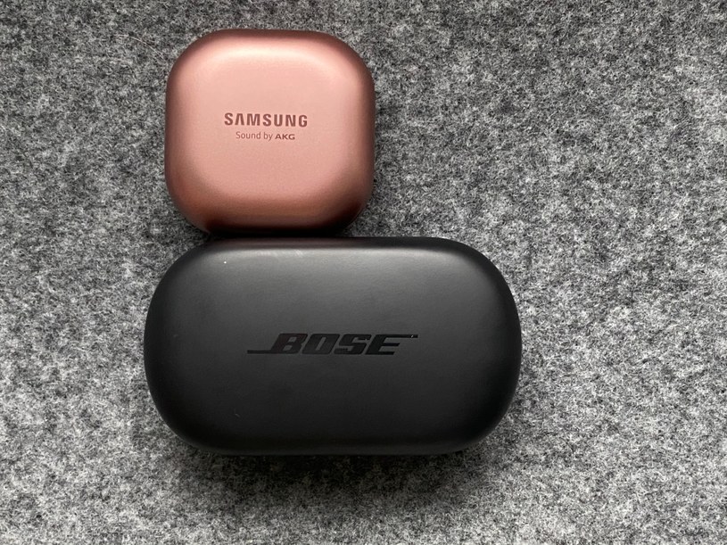 Bose QuietComfort Earbuds vs. Samsung Galaxy Buds Live /INTERIA.PL