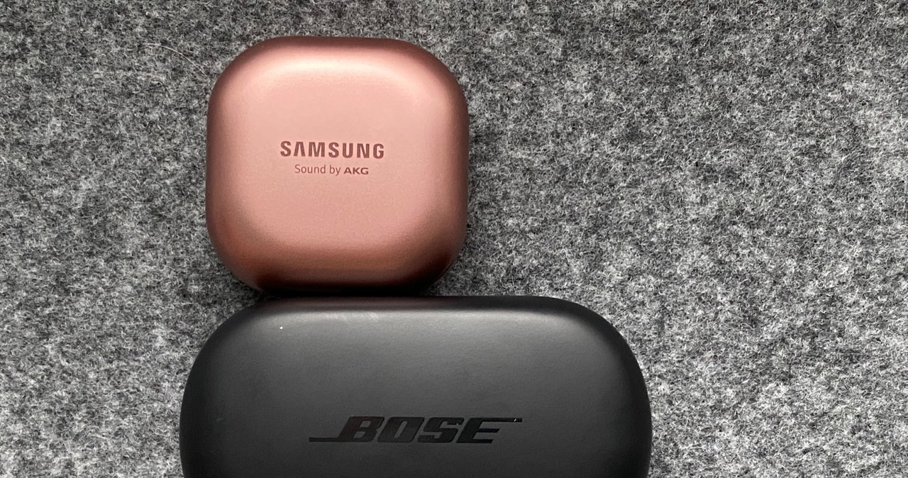 Bose QuietComfort Earbuds vs. Samsung Galaxy Buds Live /INTERIA.PL
