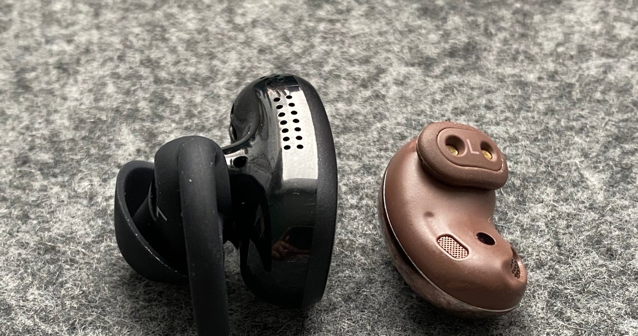 Bose QuietComfort Earbuds vs. Samsung Galaxy Buds Live /INTERIA.PL