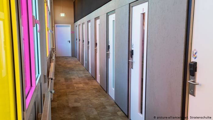 Boxhotel w Hanowerze /picture-alliance/dpa/J. Stratenschulte /Deutsche Welle