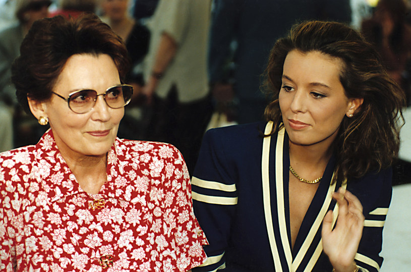 Bożena Walter, Sandra Walter w 1998 roku /Żyburtowicz /AKPA