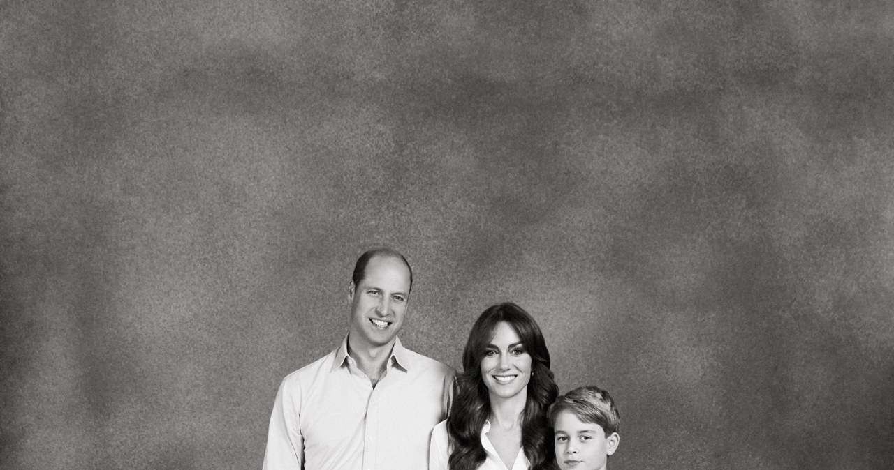 Bożonarodzeniowa kartka księcia Williama i księżnej Kate może zaskakiwać swoją formą /Handout / Handout /Getty Images