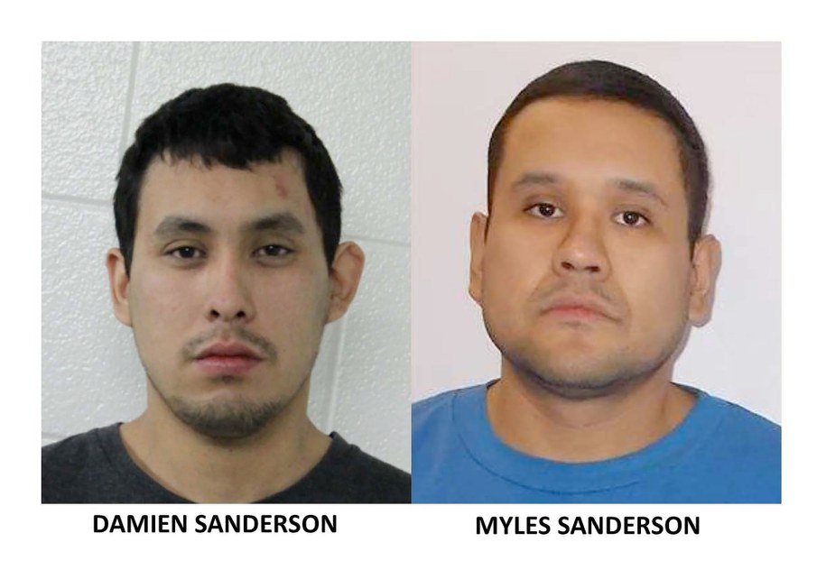 Bracia Damien Sanderson i Myles Sanderson /ROYAL CANADIAN MOUNTED POLICE /PAP/EPA