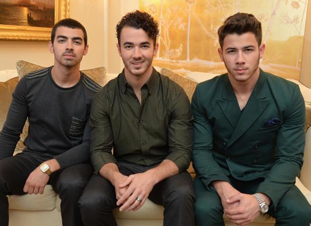 Bracia Jonas jeszcze razem: Joe, Kevin i Nick - fot. Mike Coppola /Getty Images/Flash Press Media