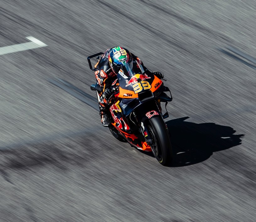 Brad Binder pobił rekord prędkości w MotoGP - 366,1 km/h / fot. KTM Pro Images /materiały prasowe