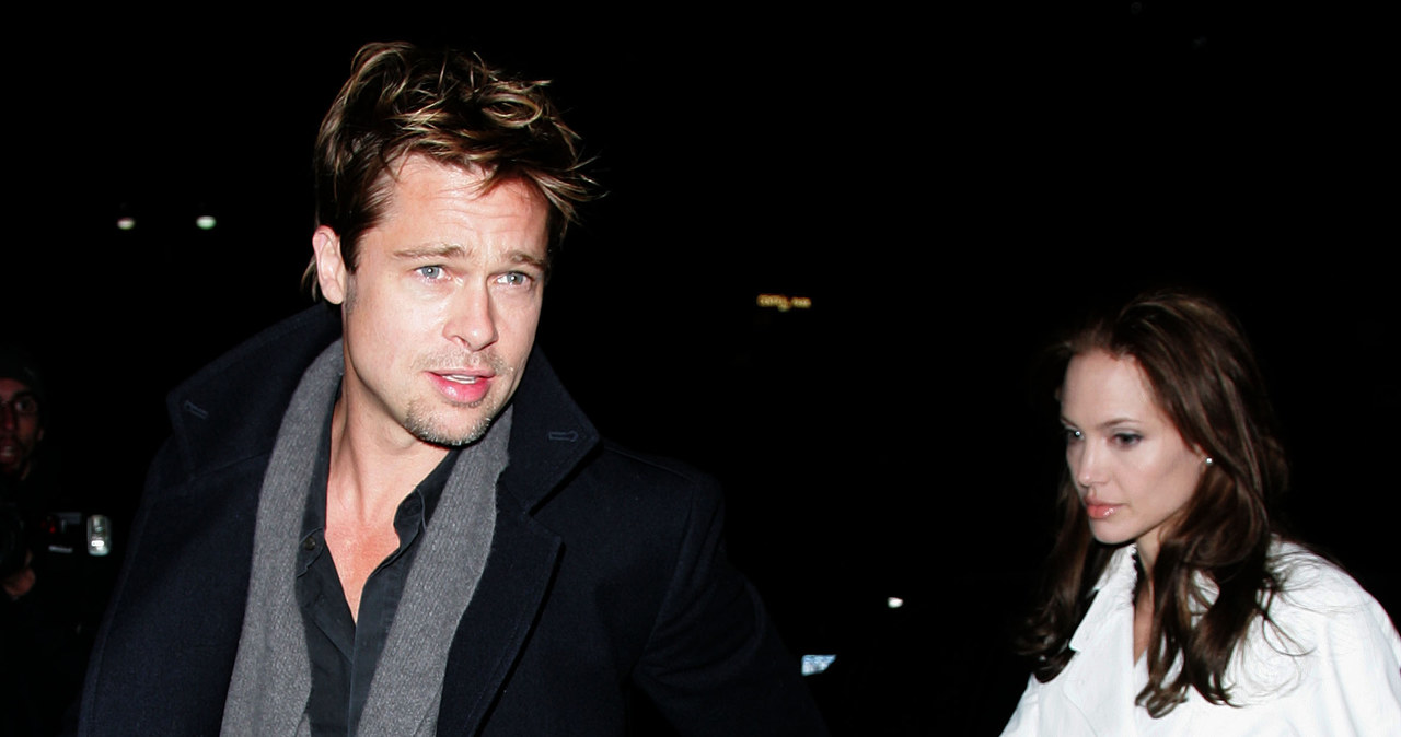 Brad Pitt i Angelina Jolie, 2006 rok /James Devaney /Getty Images