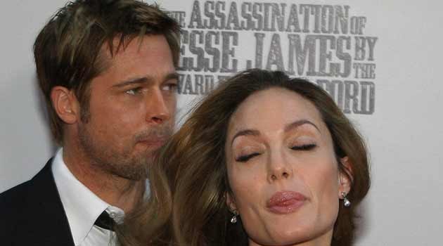 Brad Pitt i Angelina Jolie &nbsp; /AFP