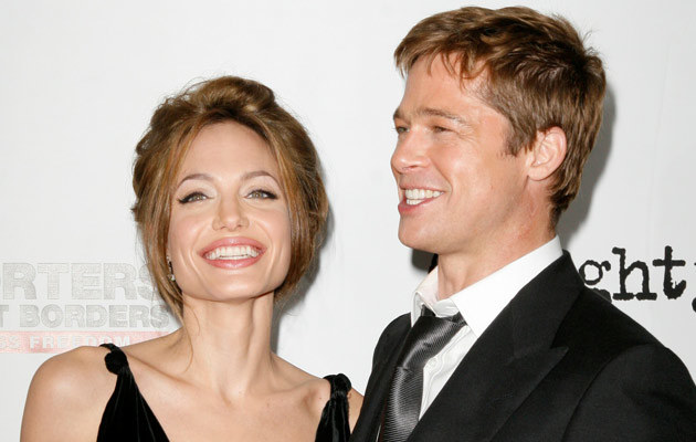 Brad Pitt i Angelina Jolie &nbsp; /Splashnews