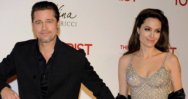 Brad Pitt i Angelina Jolie, fot. Carlos Alvarez &nbsp; /Getty Images/Flash Press Media