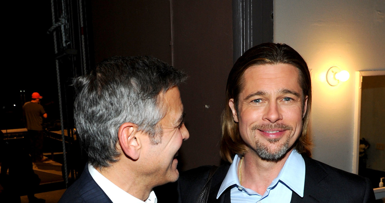 Brad Pitt i George Clooney /Michael Buckner  /Getty Images