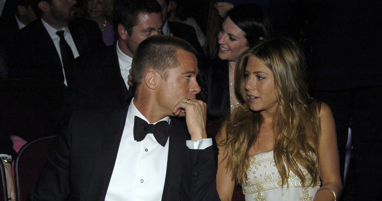 Brad Pitt i Jennifer Aniston, 2004 rok /Getty Images