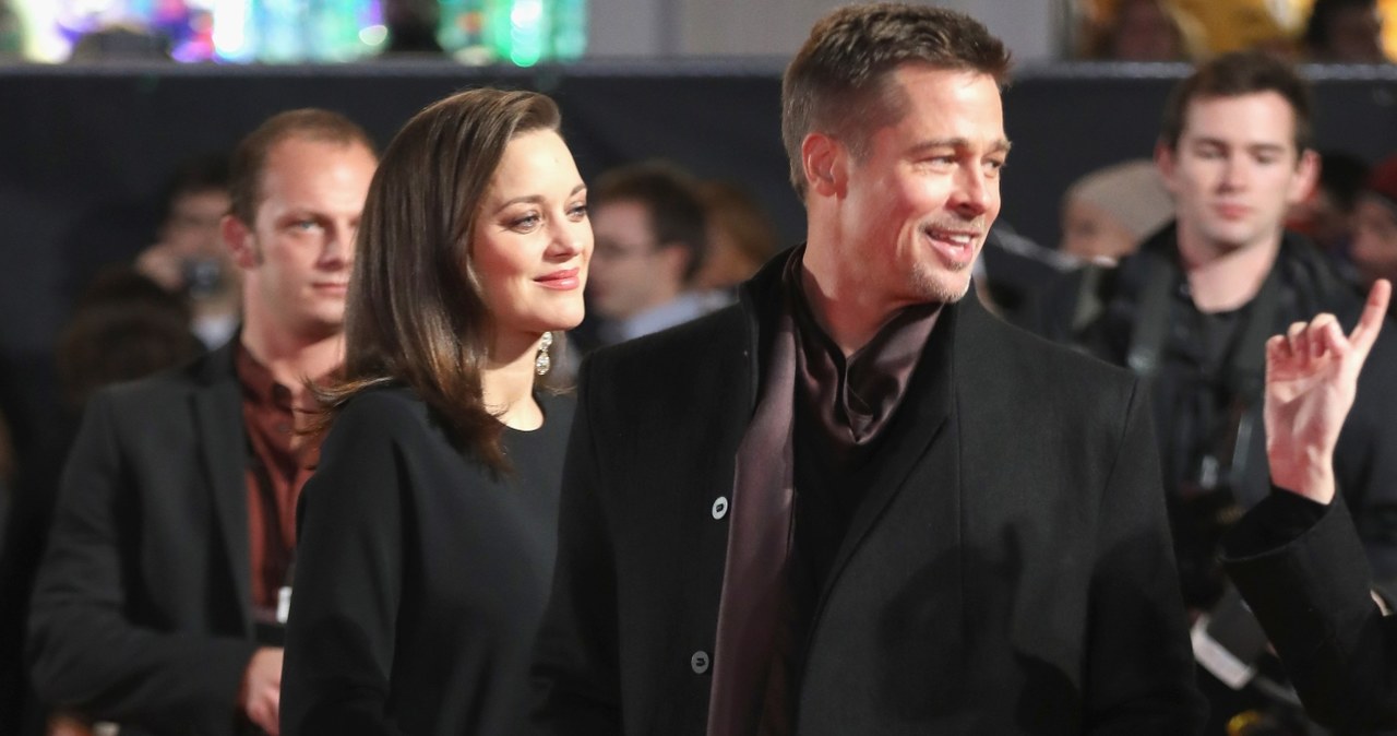 Brad Pitt łączony był także z Marion Cotillard /Tim P. Whitby /Getty Images