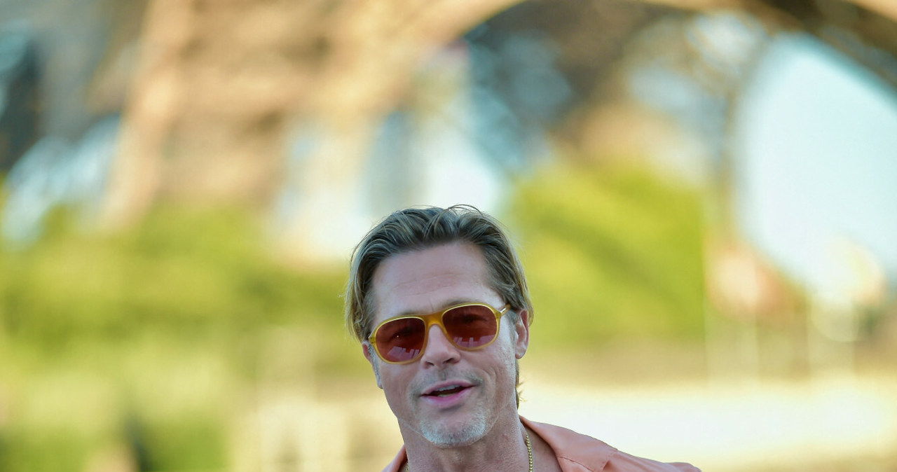 Brad Pitt promował "Bullet Train" w Paryżu. /Castel Franck/ABACA/Abaca/East News /East News