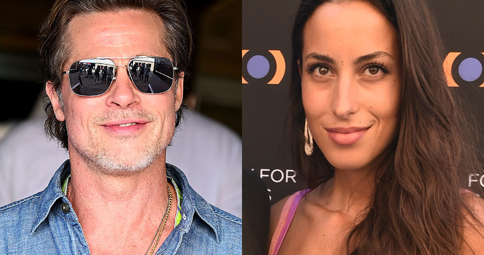 Brad Pitt spotyka się z Ines de Ramon /Clive Mason - Formula 1 / Alberto E. Rodriguez /Getty Images