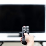 telewizja Brak sygnału telewizji naziemnej. Czarny ekran w środku dnia