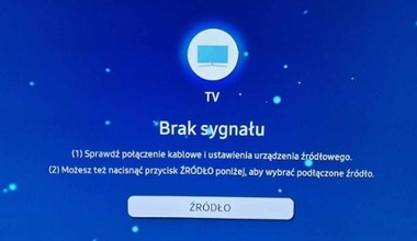 Brak sygnału telewizji naziemnej. Jak przywrócić programy?