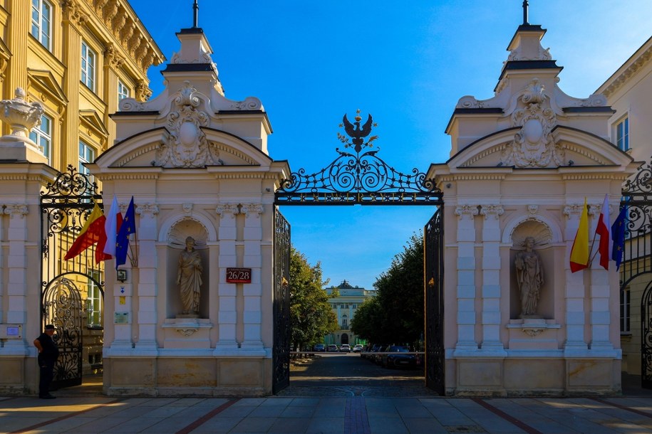 Brama UW /Albert Zawada /PAP