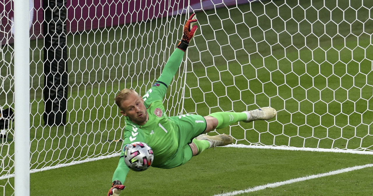 Bramkarz Danii Kasper Schmeichel /Pool Getty /East News