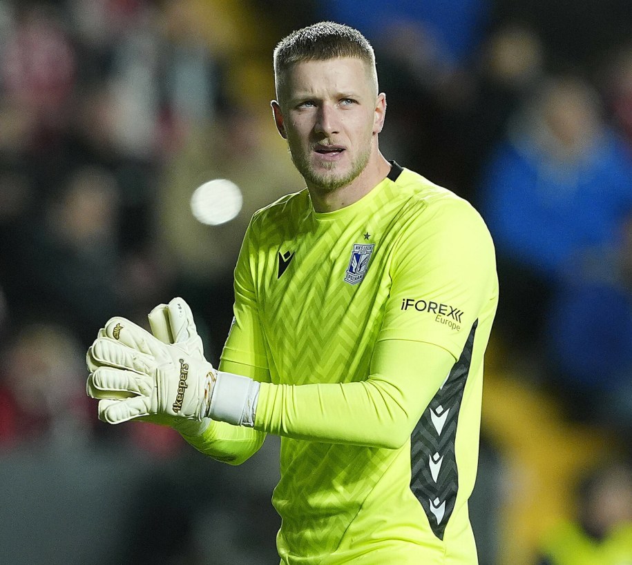 Bramkarz Lecha Poznań Bartosz Mrozek /PSNEWZ/SIPA/SIPA/East News /East News