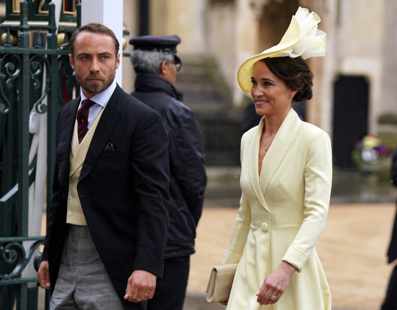Brat księżnej Kate, James i siostra, Pippa /Getty Images