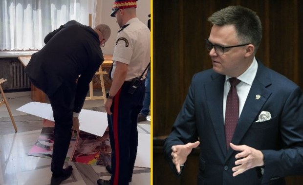 Braun z zakazem wstępu do Sejmu. Straż marszałkowska może użyć siły