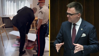 Braun z zakazem wstępu do Sejmu. Straż marszałkowska może użyć siły