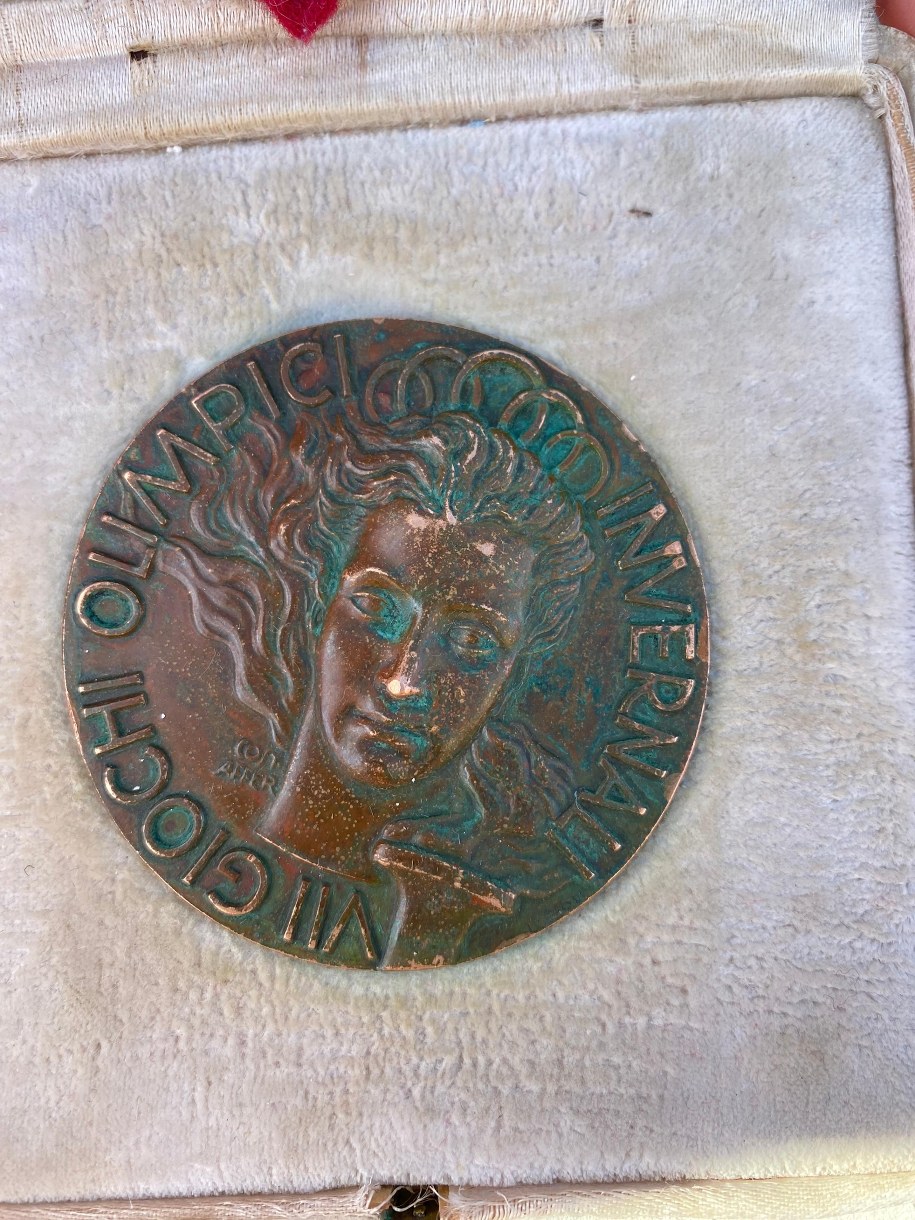 Brązowy medal Franciszka Gąsienicy Gronia /Cezary Dziwiszek /RMF FM