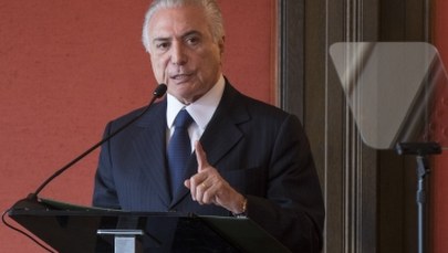 Brazylia: Bardzo niskie poparcie dla zamieszanego w skandal prezydenta