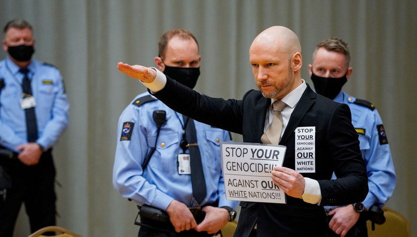 Breivik chce wyjść na wolność. Psychiatra: Jest niebezpieczny