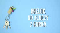 Brelok do kluczy z korka