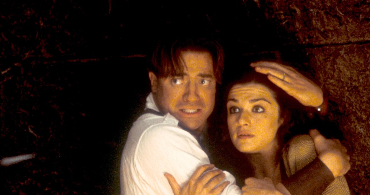 Brendad Fraser i Rachel Weisz w serii filmów "Mumia" / Getty Images / Handout /Getty Images
