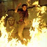 Brendan Fraser w filmie "Mumia powraca" /