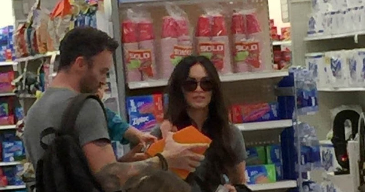 Brian Austin Green i Megan Fox z synami /East News