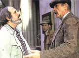 Brian De Palma i Sean Connery na planie "Nietykalnych" (1987) /