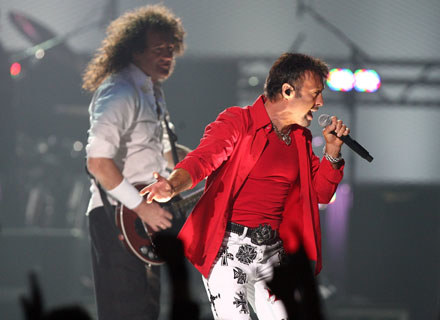 Brian May i Paul Rodgers (Queen) - fot. Kevin Winter /Getty Images/Flash Press Media