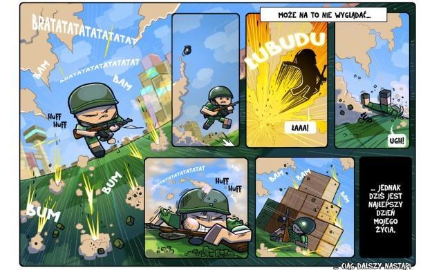 Brick-Force - komiks /Informacja prasowa