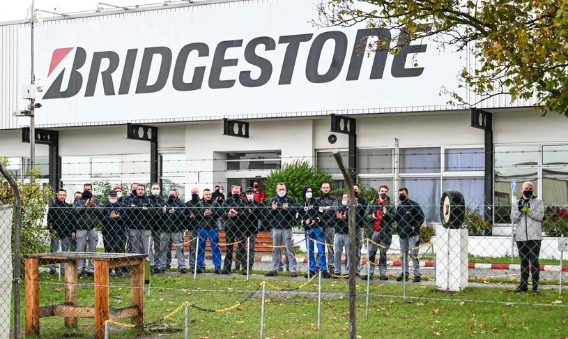 Bridgestone, fabryka w Bethune (północna Francja) /AFP