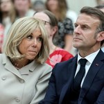Brigitte Macron zachwyca stylem w Anglii. Nie obyło się jednak bez wpadki 