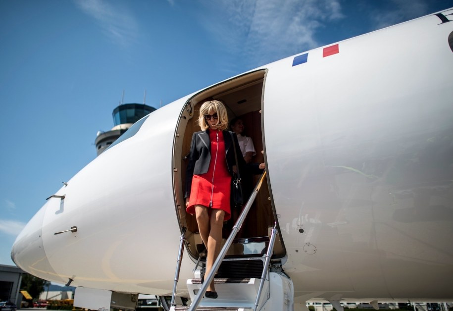 Brigitte Macron / 	NEUMAYR /PAP/EPA