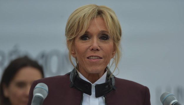 Brigitte Macron /Franck Castel /PAP/EPA