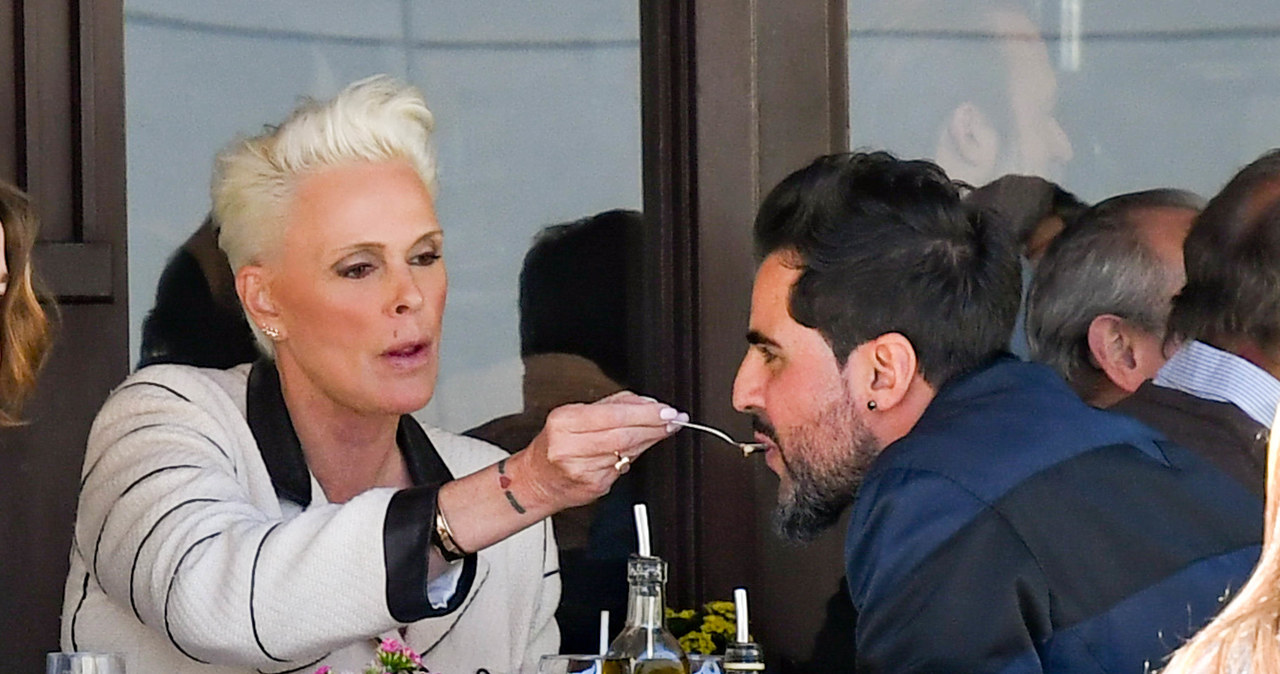 Brigitte Nielsen z mężem /Bauer Griffin /Getty Images