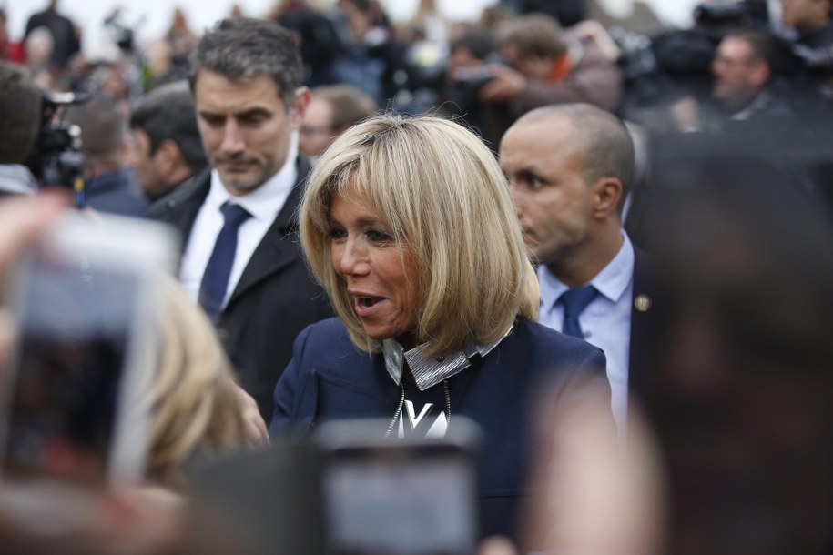 Brigitte Trogneux /THIBAULT VANDERMERSCH /PAP/EPA