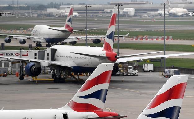 British Airways odwołały niemal wszystkie loty z powodu strajku pilotów /EPA