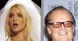 Britney Spears i Jack Nicholson /Archiwum