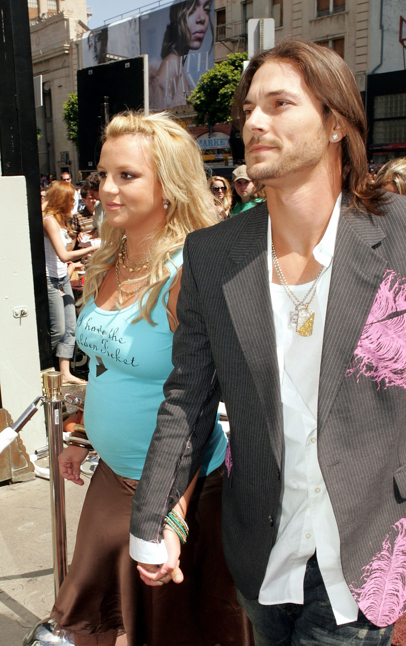 Britney Spears i Kevin Federline, 2005 rok /Kevin Winter /Getty Images